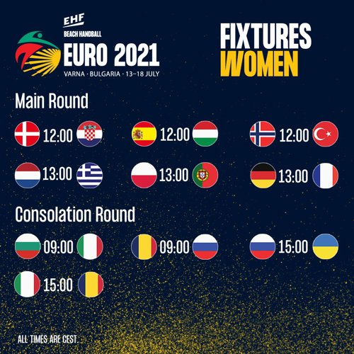 Beach Handball EURO 2021 day 3