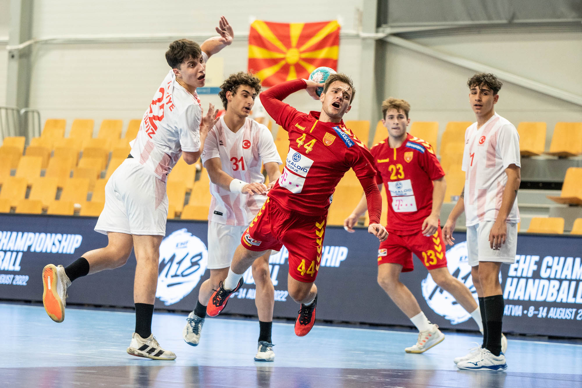 North Macedonia power to final weekend in Latvia