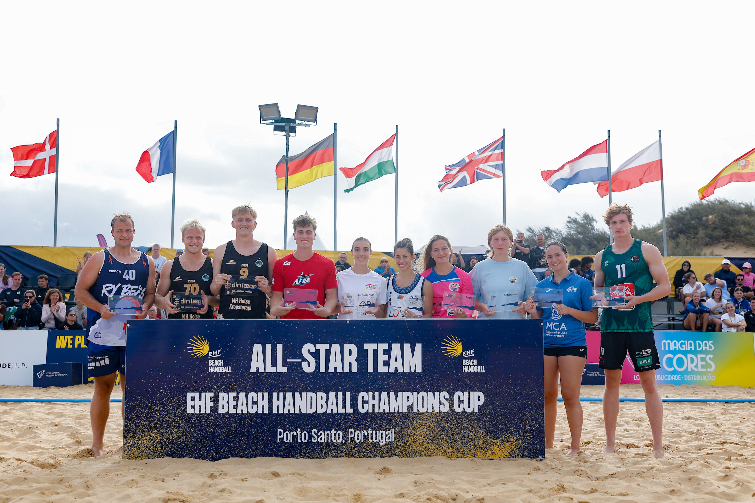 EHF Beach Handball Champions Cup 2026 All-star Team revealed