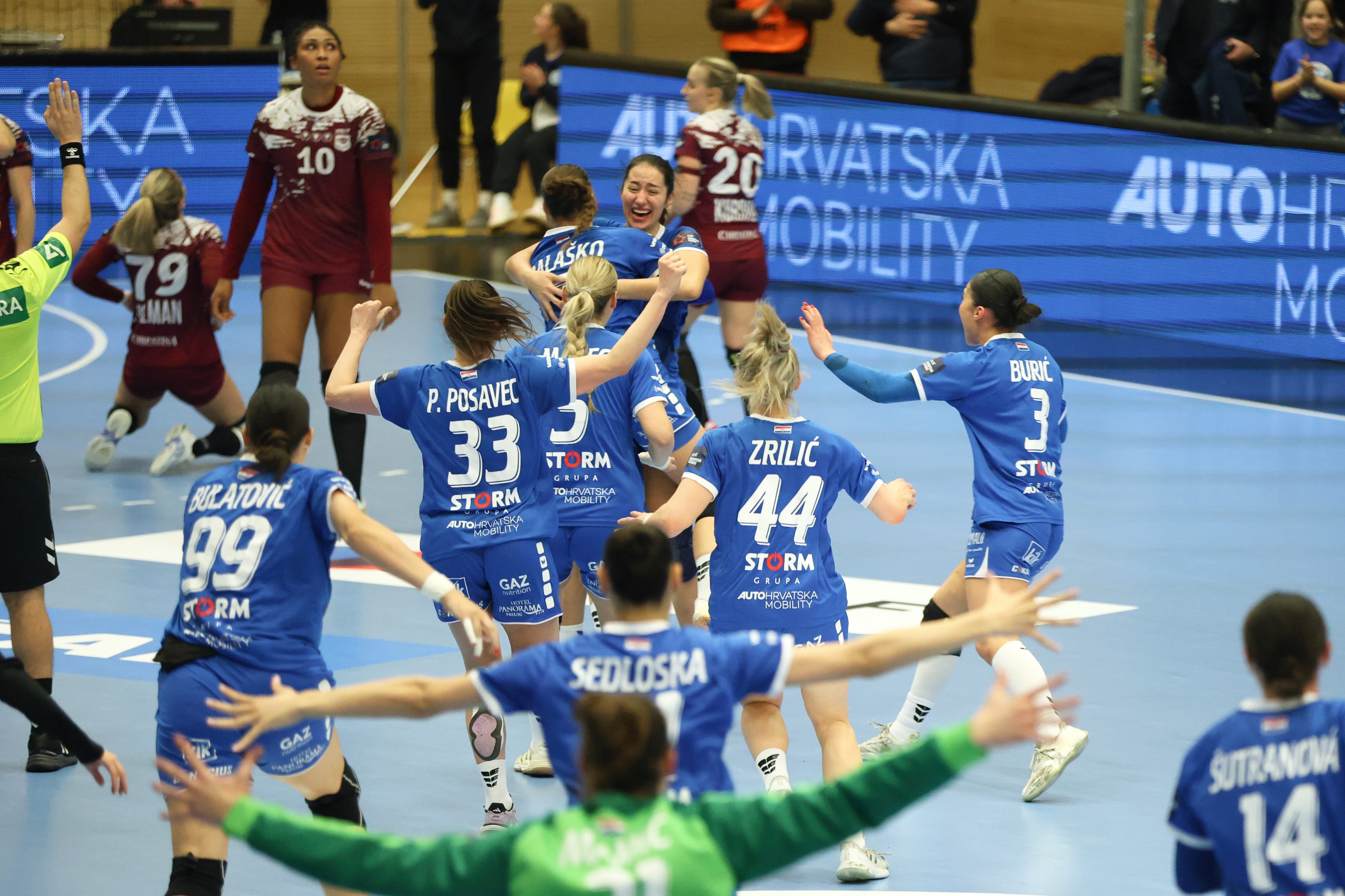 Late drama in Croatia and France in EHF ELW Round 2