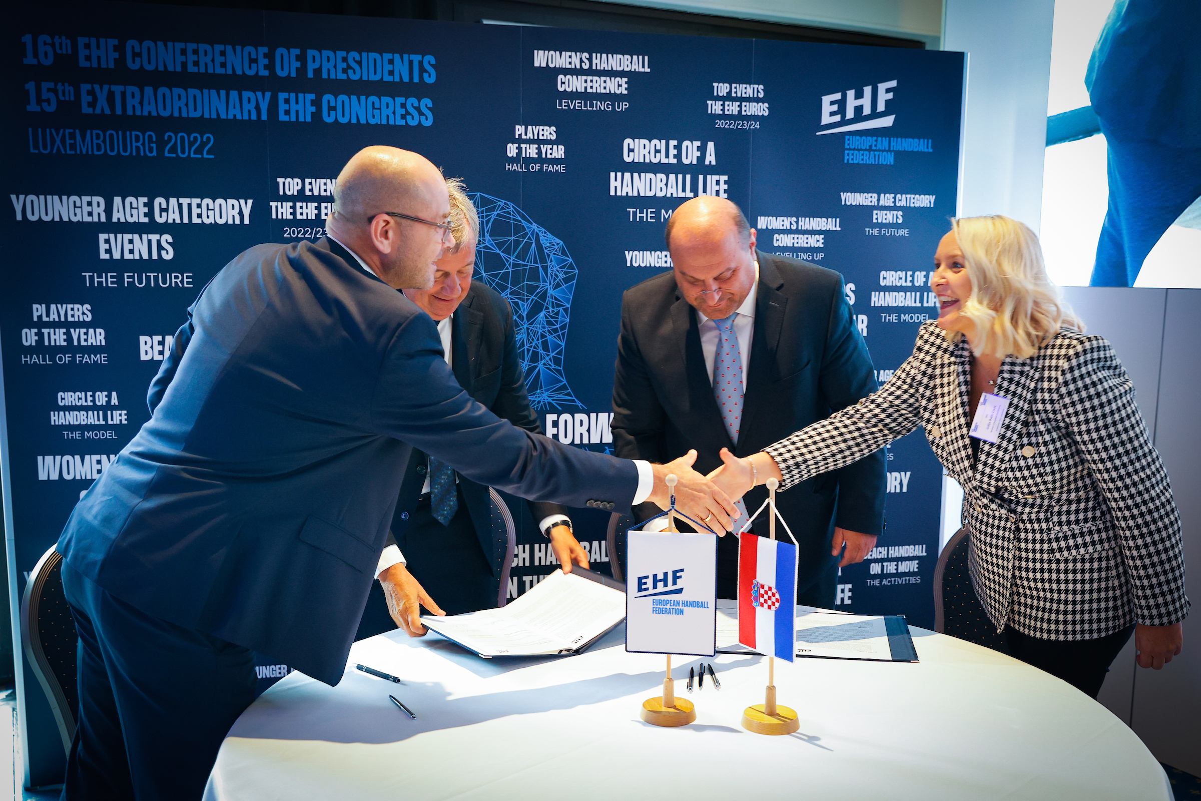 Scotland and Croatia sign EHF Master Plan agreements  