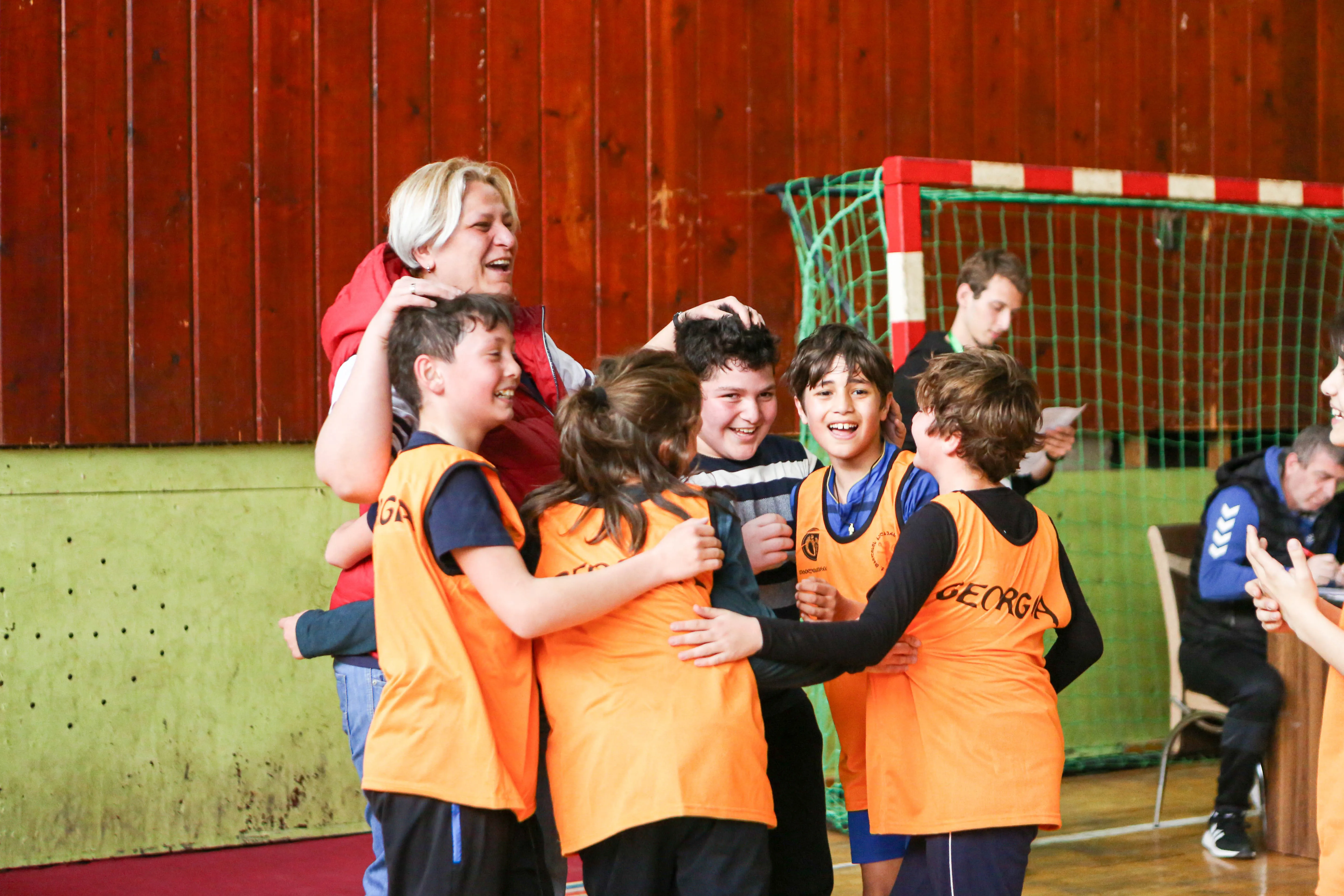 From Tbilisi throughout the country, Georgia develop kids' handball