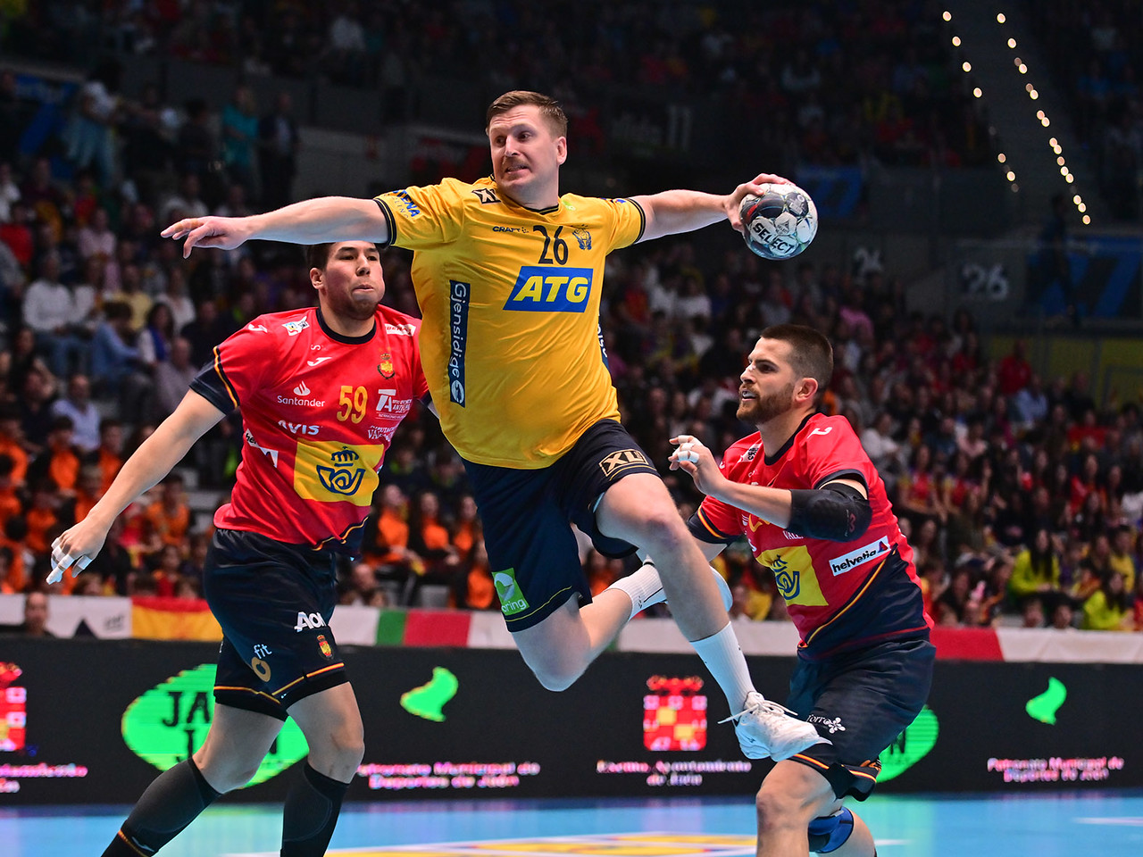 Sweden make it four out of four against Spain
